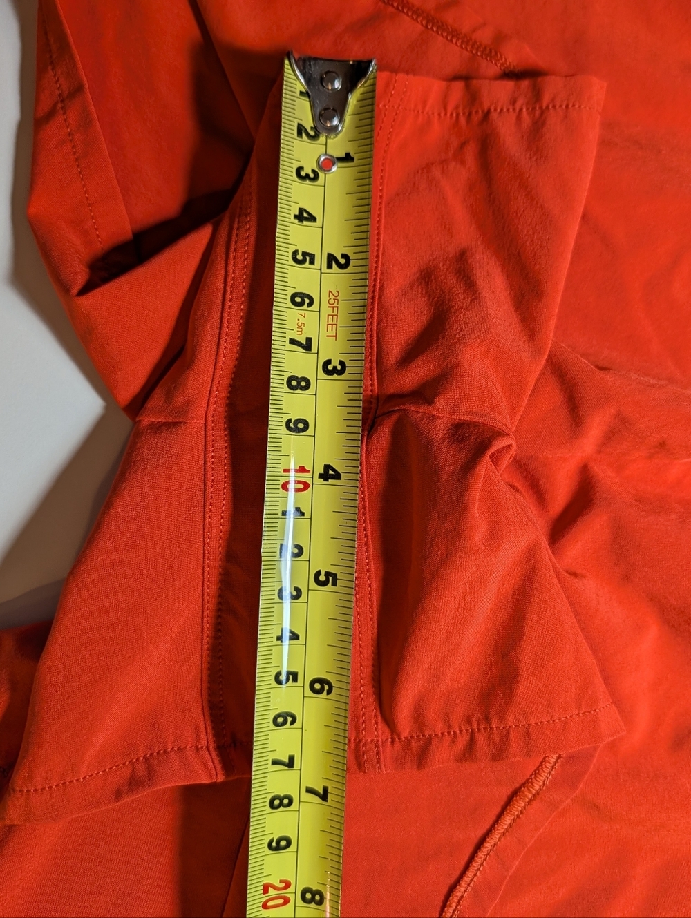Cotopaxi Woman's LargeElastic Waist Orange Shorts - Picture 7 of 8